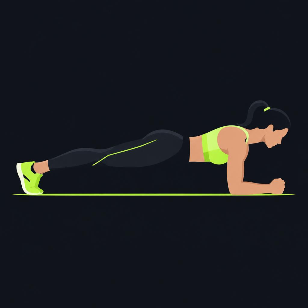 Plancha abdominal